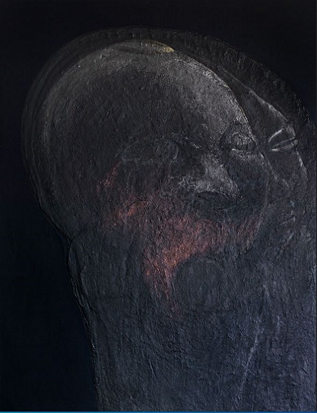 The Hero, 2014, Mixed media on canvas, 220x180cm